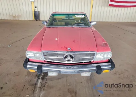 1984 Mercedes-Benz 380 Sl z USA, uszkodzony, nr VIN WDBBA45A6EA014323